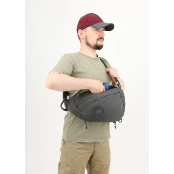 Tactical Single-Strap Backpack Spall Drop Grey-16
