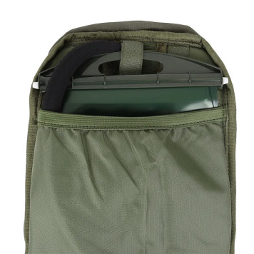Removable Ridge Hydration Pocket in Olive-4