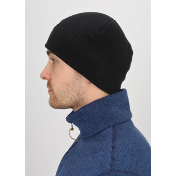 Krechet Fleece Hat - Black-2