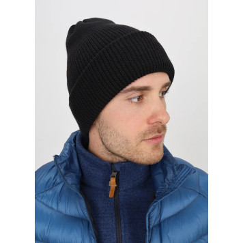 Black Wool Blend Military Hat-1