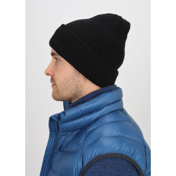 Black Wool Blend Military Hat-2