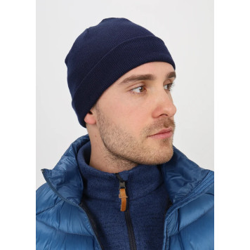 Blue Fleece-Lined Knitted Hat Spetsialny 217-1