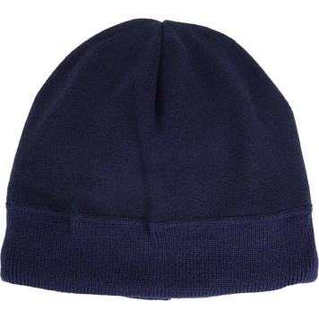 Blue Fleece-Lined Knitted Hat by Splav-1