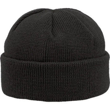 Black Knitted Spire Hat