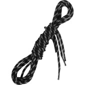 Durable 160cm Black/Grey Boot Laces Durable 160cm Black/Grey Boot Laces