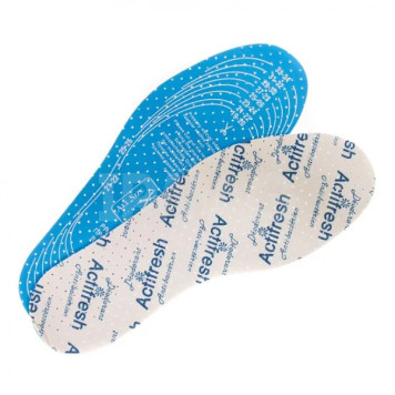 Стельки Braus Actifresh 2420 (латекс с хлопковой тканью+антибактериальная пропитка) б/р