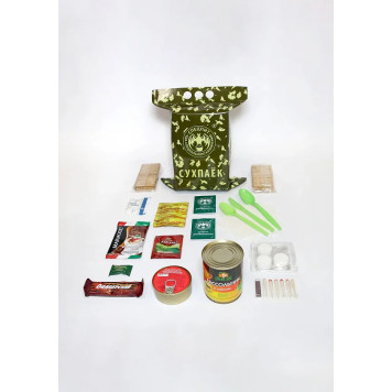 シングルミールレーション - 高カロリーミリタリーランチ (IRP-LUNCH2) 特別栄養