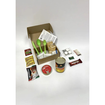 シングルミールレーション - 高カロリーミリタリーランチ (IRP-LUNCH2) 特別栄養-1