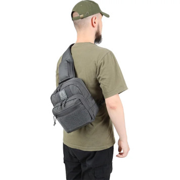 Tactical Banjo Grey Backpack by Splav-15