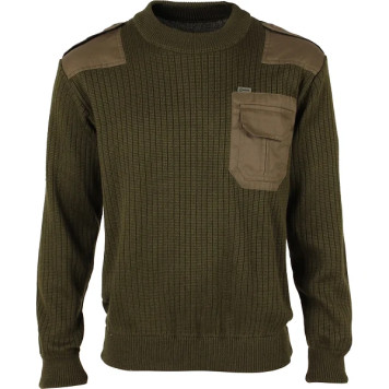 Military Reinforced Sweater C41 Khaki
