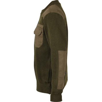 Military Reinforced Sweater C41 Khaki-1