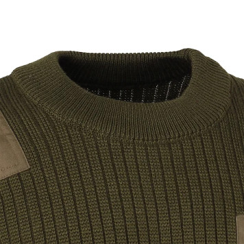 Military Reinforced Sweater C41 Khaki-4