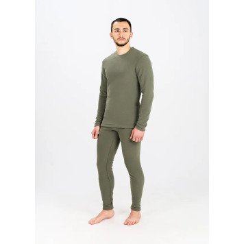 Arctic Thermal Base Layer Pants - Polartec Micro 100 Olive-1