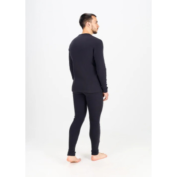 Arctic Thermal Base Layer Long Sleeve Shirt - Polartec Micro 100 Black-2