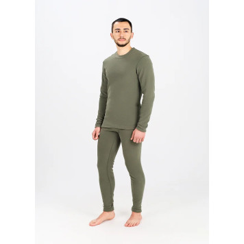 Arctic Thermal Base Layer Long-Sleeve Shirt by Splav - Polartec Micro 100 Olive-1