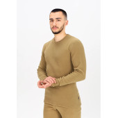 Arctic Thermal Base Layer Long-Sleeve Shirt - Polartec Micro 100 Dark Sand