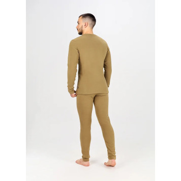 Arctic Thermal Base Layer Long-Sleeve Shirt - Polartec Micro 100 Dark Sand-2