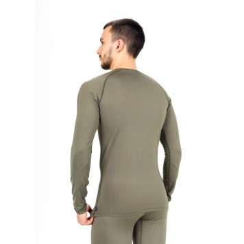 Agat L1 Long Sleeve Thermal Base Layer Shirt Olive-1
