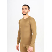 Agat L1 Long-Sleeve Thermal Base Layer Top - Dark Sand Agat L1 Long-Sleeve Thermal Base Layer Top - Dark Sand