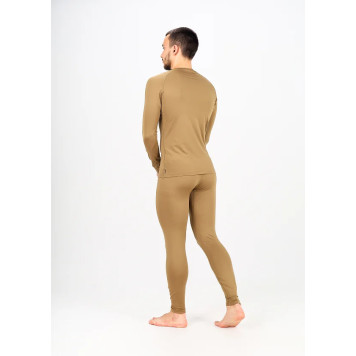 Agat L1 Long-Sleeve Thermal Base Layer Top - Dark Sand-2