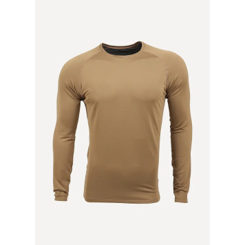 Agat L1 Long-Sleeve Thermal Base Layer Top - Dark Sand-4