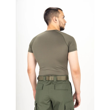 Agat L1 Thermal Base Layer Olive T-Shirt-2