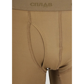 Agat L1 Thermal Underwear Boxer Shorts Dark Sand-3