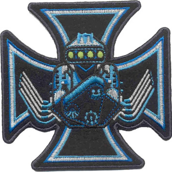 Chopper Engine Embroidery Patch - 05901116