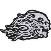 Rushing Skull Embroidered Thermal Patch