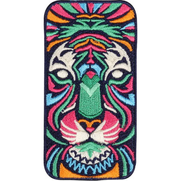 Tiger Aztec Embroidery Thermal Patch -18061194