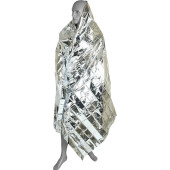 Dual-Sided Thermal Blanket Gold/Silver Track Dual-Sided Thermal Blanket Gold/Silver Track