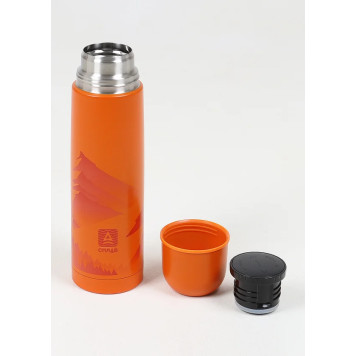 Spinel Orange Print 800ml Thermos-1