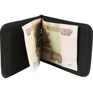Magnetic Leather Money Clip-2