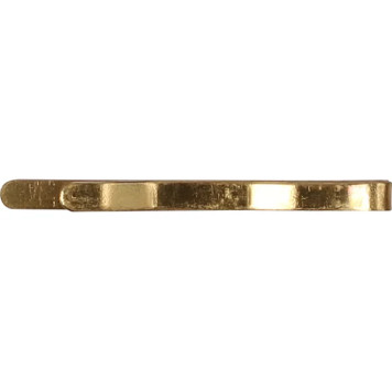 Smooth Metal Tie Clip-1
