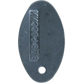 Oval Metal Paratrooper Badge 0013 Russian Airborne Troops Oval Metal Paratrooper Badge 0013 Russian Airborne Troops