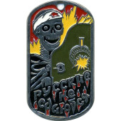 Metal Tag 0241 "Russians Never Surrender"