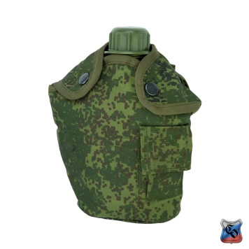 MOLLE-Compatible Pouch for Plastic Canteen with Snap Buttons-3