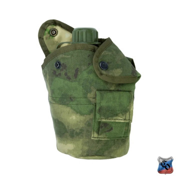 MOLLE-Compatible Pouch for Plastic Canteen with Snap Buttons-6