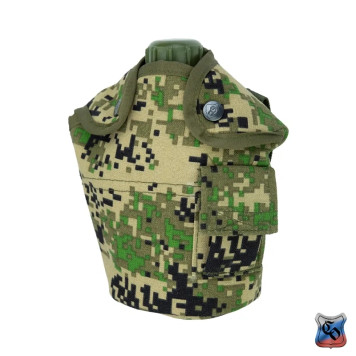 MOLLE-Compatible Pouch for Plastic Canteen with Snap Buttons-8