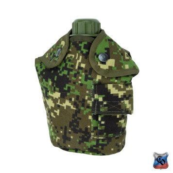 MOLLE-Compatible Pouch for Plastic Canteen with Snap Buttons-9
