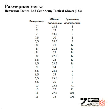 Tactica 7.62 Gear战术军用战术无指手套防撞护膝-3