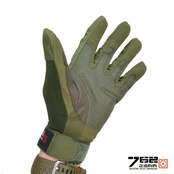 战术7.62装备全指手套 软甲护腕-5