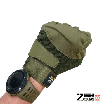 战术7.62装备全指手套 软甲护腕-6