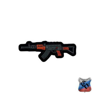 AK-47 PVC Black Patch