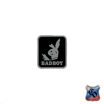 Black PVC Badboy Patch