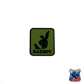 Badboy PVC Olive Patch