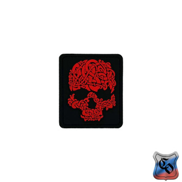 Celtic Skull PVC Patch-1