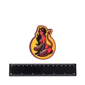 Devil Girl PVC Patch-2