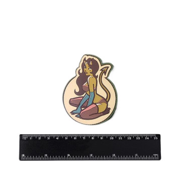 Devil Girl PVC Patch-3