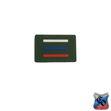 Tactical PVC Russia Flag Patch 4x6 cm-2